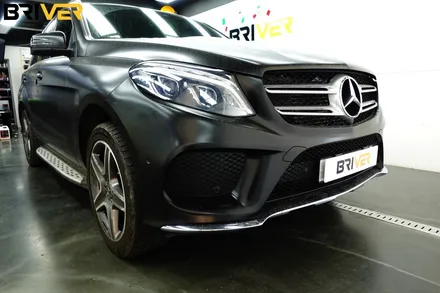 벤츠gle 350D 전체랩핑 제거 후 재시공하기 / 서울 양천구