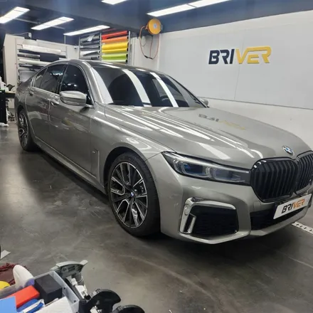 BMW 7시리즈 투톤랩핑 시공 / 서울 양천