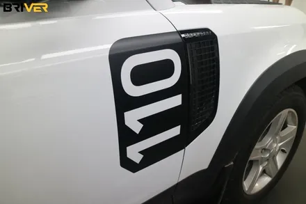 랜드로버 디펜더 110 데칼과 포인트랩핑 끝판왕! / 서울 양천구