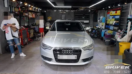아우디 A6 자동차 센터페시아 랩핑은 필수? / 서울 양천