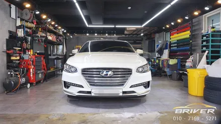 그랜져 ig 라이트필름 스모크그레이로 스크래치방지하기!! / 서울 양천