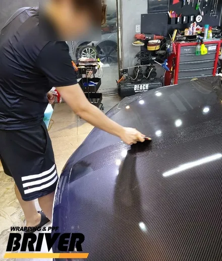 모델3 4D카본필름(리얼카본) 남들과는 다르게~!! [브리버] / 서울 양천