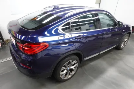 BMW X4 다크블루메탈릭으로 딥하게 전체랩핑 하기 / 서울 양천구