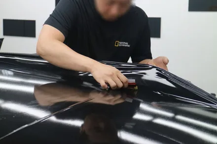 아우디Q7 블랙유광으로 전체랩핑하기 / 서울 양천구