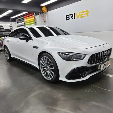 벤츠 GT43 화이트전체랩핑 고민이실때 추천하는 필름은? / 서울 양천
