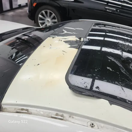BMW f30 필름제거 후 루프스킨 재시공한 이유 / 서울 양천