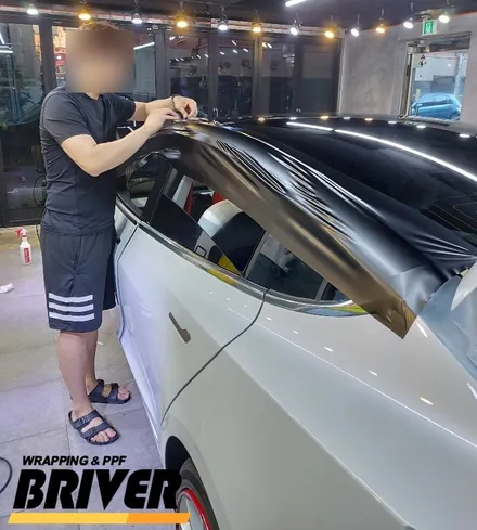 모델3 4D카본필름(리얼카본) 남들과는 다르게~!! [브리버] / 서울 양천