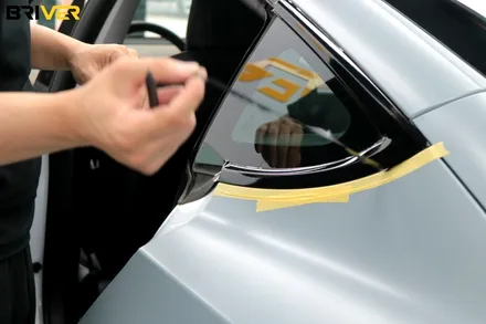 테슬라모델3 전체랩핑으로 배틀쉽그레이 어떠세요? / 서울 양천구
