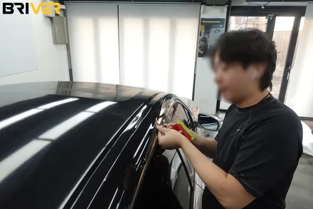 혼다 어코드 그릴랩핑과 루프스킨으로 포인트 랩핑했어요 / 서울 양천구