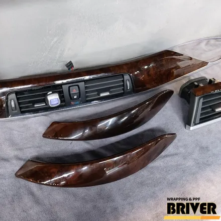 BMW F30 실내랩핑 3M 블랙브러쉬필름 어떠세요~??[브리버] / 서울 양천