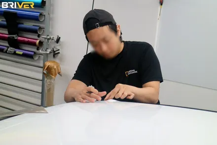 포르쉐 파나메라 전체랩핑 깨끗한 화이트로 변신! / 서울 양천구