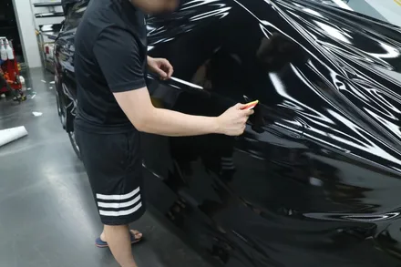 아우디Q7 블랙유광으로 전체랩핑하기 / 서울 양천구