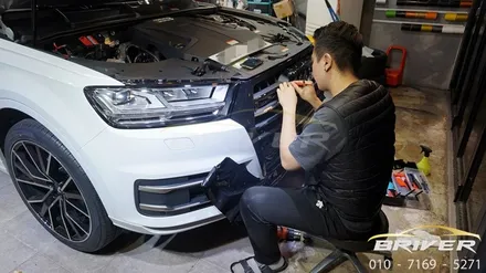브리버에서 아우디Q7 그릴 크롬랩핑을 하면 ?? / 서울 양천