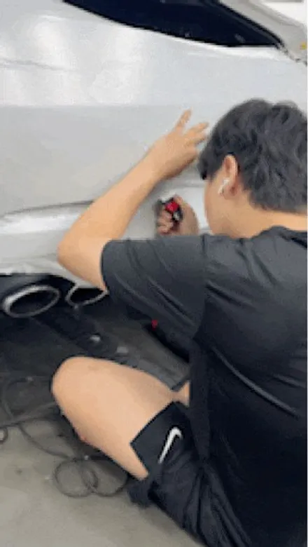 벤츠 GT43 화이트전체랩핑 고민이실때 추천하는 필름은? / 서울 양천