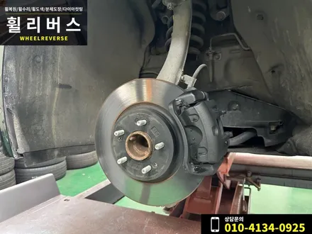 일산 휠복원 휠도색 / 제네시스G80 19인치 휠 고스트크롬 분체도장 블랙 캘리퍼도색 시공 후기~ / 파주시 오도동