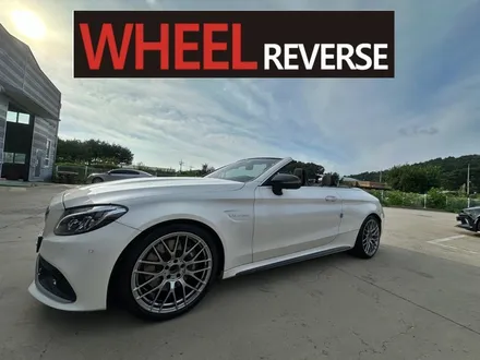 <휠리버스> 파주 일산 휠복원 휠도색 / 벤츠 AMG C63 카브리올레 19인치 휠 고스트크롬 분체도장 휠도색 휠복원 시공 후기 / 파주시 오도동