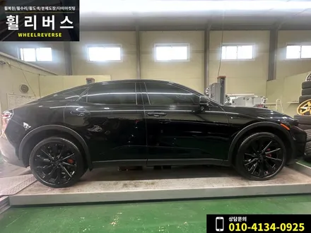 토요타 크라운 21인치 휠 블랙 분체도장 휠도색 휠복원 캘리퍼도색 시공후기 / 일산 파주 휠리버스 / 파주시 오도동