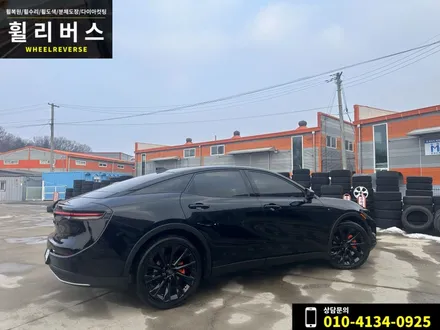 토요타 크라운 21인치 휠 블랙 분체도장 휠도색 휠복원 캘리퍼도색 시공후기 / 일산 파주 휠리버스 / 파주시 오도동