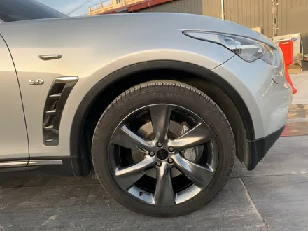 <휠리버스> 인피니티 QX70S   21인치 휠 고스트크롬 분체도장 휠도색 휠복원 [일산휠도색] [일산휠복원] / 파주시 오도동