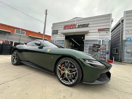 <휠리버스> 일산 파주 휠복원 휠도색 / FERRARI ROMA 페라리 로마 20인치 휠 무광 건메탈 분체도장 커스텀 휠도색 휠복원 시공 후기 / 파주시 오도동