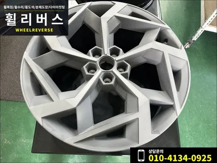 르노 필랑트 20인치 휠 블랙 분체도장 휠도색 휠복원 캘리퍼도색 시공 후기 / 파주 일산 휠리버스 / 파주시 오도동