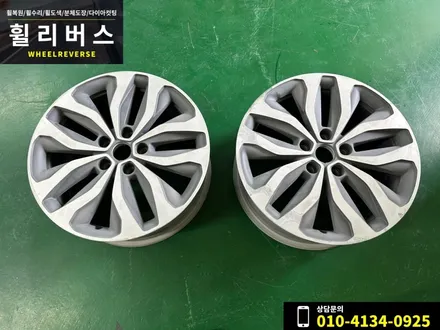 <휠리버스> 파주 일산 휠복원 휠도색 sm6 18인치 휠 다이아컷팅 분체도장 시공후기 / 파주시 오도동
