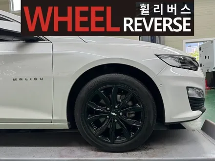<휠리버스> 일산 휠복원 휠도색 / 쉐보레 말리부 17인치 휠 블랙유광 분체도장 휠도색 휠복원 시공 후기~! / 파주시 오도동