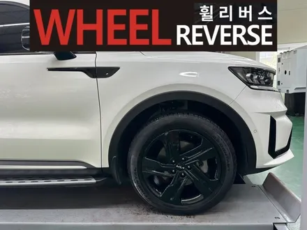 <휠리버스> 파주 일산 휠도색 휠복원 / MQ4 쏘렌토 하이브리드 19인치 휠 블랙유광 분체도장 도색 시공후기! / 파주시 오도동