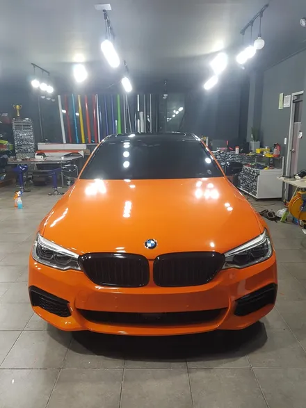 전남전체랩핑,부분랩핑,포인트랩핑,bmw g30랩핑,한화생명광고 / 전남 순천