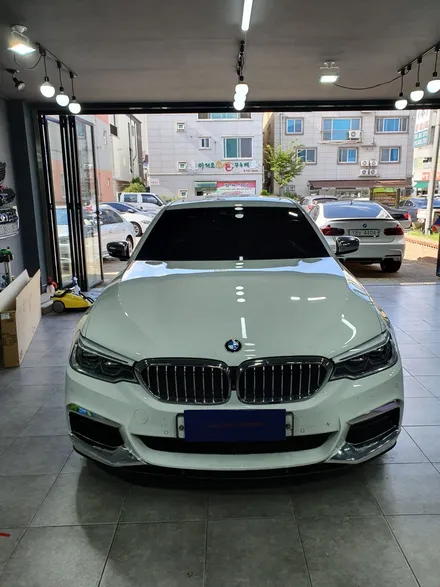 순천랩핑,순천바디킷,순천ppf,bmw5,g30프론트립,시공완료 / 전남 순천