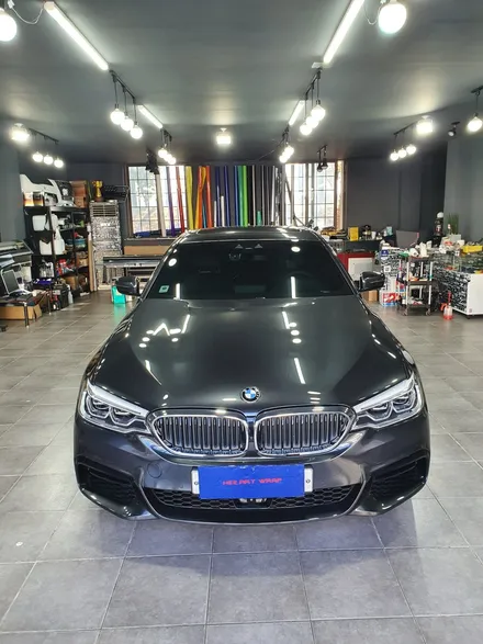 BMW,g30,530i, 실내랩핑,브러쉬블랙 실내랩핑편! / 전남 순천