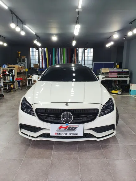 벤츠CLS63크롬죽이기/CLS63루프스킨/ / 순천 팔마5길