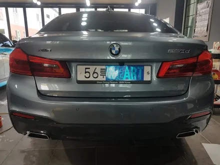 bmw - g30 뒷범퍼 ppf 시공 / 전남 순천