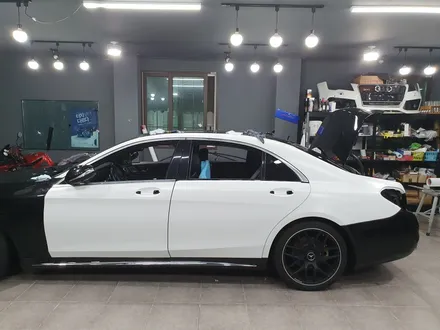 순천랩핑 전남랩핑 호남랩핑 전체랩핑 s450전체랩핑시공완료 벤츠랩핑 / 순천 팔마5길