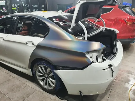 전체랩핑,bmw5전체랩핑,호남랩핑,카스킨,루프스킨,실외튜닝 / 순천 팔마5길