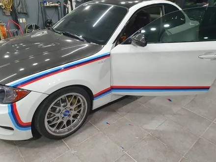 새해랩핑 / 128i퍼포데칼 / BMW데칼 / 데칼작업 / 전체랩핑 / 부분랩핑 시공완료 / 순천 팔마5길