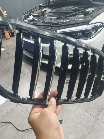 순천랩핑,순천바디킷,순천ppf,bmw5,g30프론트립,시공완료 / 전남 순천