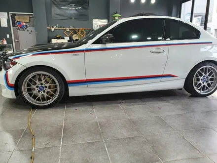 새해랩핑 / 128i퍼포데칼 / BMW데칼 / 데칼작업 / 전체랩핑 / 부분랩핑 시공완료 / 순천 팔마5길
