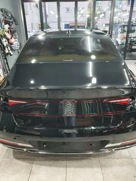 순천랩핑희아트 제네시스 G90 전체 블랙 PPF  Black PPF 전남PPF 순천PPF 광양PPF 여수PPF / 순천 팔마5길