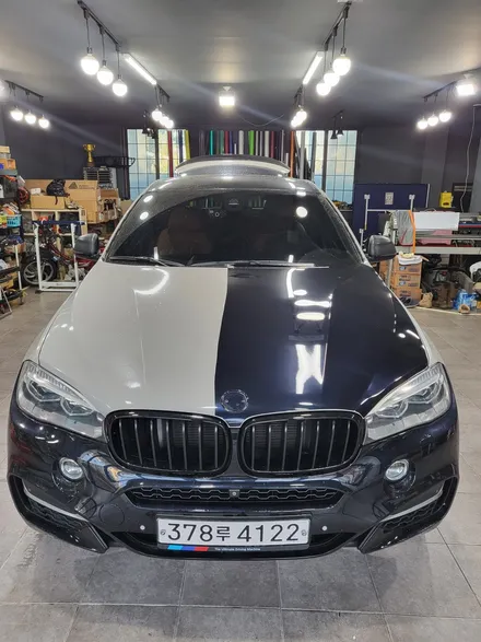 순천전체랩핑 /여수전체랩핑/ 광양랩핑 bmw x6m50d 전체랩핑 / 순천 팔마5길