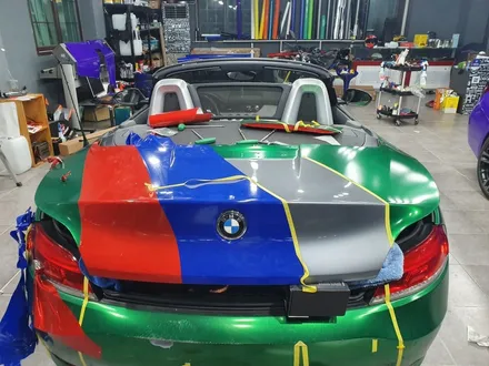 순천랩핑 순천ppf 순천랩핑 bmw Z4 전체랩핑 태풍피해사례 / 전남 순천
