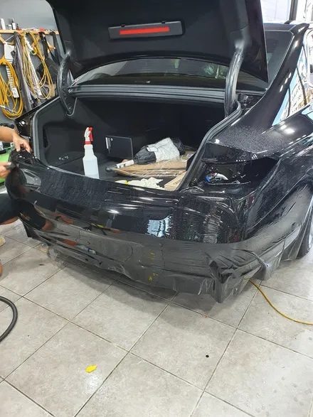 순천랩핑희아트 제네시스 G90 전체 블랙 PPF  Black PPF 전남PPF 순천PPF 광양PPF 여수PPF / 순천 팔마5길