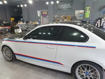 새해랩핑 / 128i퍼포데칼 / BMW데칼 / 데칼작업 / 전체랩핑 / 부분랩핑 시공완료 / 순천 팔마5길