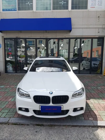 bmw520d 엔진룸청소와 ppf 시공 / 전남 순천