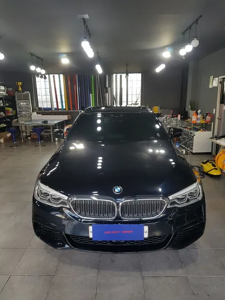 전남전체랩핑,부분랩핑,포인트랩핑,bmw g30랩핑,한화생명광고 / 전남 순천
