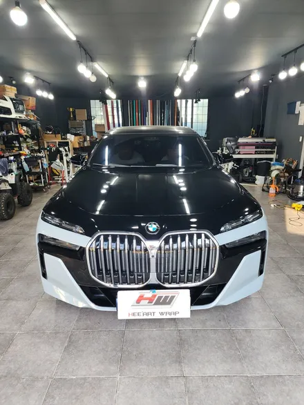 BMW7시리즈듀오랩핑 / 사이드미러랩핑 / 실내PPF 시공완료 / 전남 순천