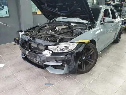 순천랩핑,bmw m3 ,시멘트랩핑,전체랩핑시공완료 / 전남 순천