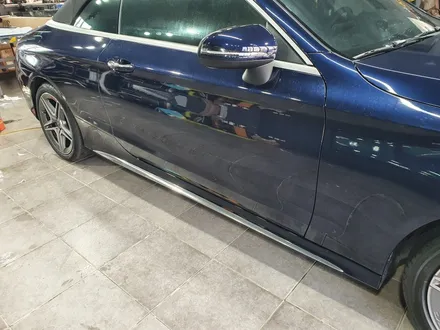 벤츠c200포인트랩핑/c200ppf/c200본닛ppf/c200/시공완료 / 전남 순천