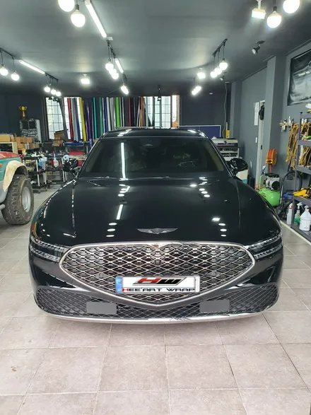 순천랩핑희아트 제네시스 G90 전체 블랙 PPF  Black PPF 전남PPF 순천PPF 광양PPF 여수PPF / 순천 팔마5길