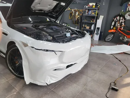 gt63amg전체래핑 / 부분랩핑 / 포인트랩핑 / 광고랩핑/ 전체랩핑 / 3m화이트유광랩핑시공완료 / 순천 팔마5길